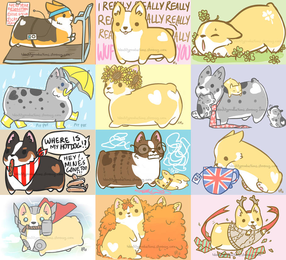 Corgi Calendar 2014 by IdentityPolution