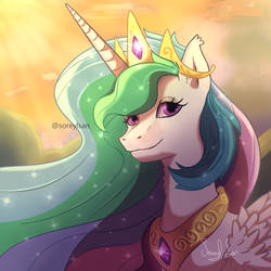 Princess Celestia by SoreylSan