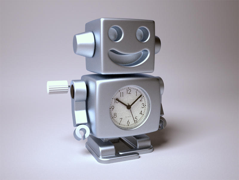 Robot Invention Clock robot clock by jimdesign on DeviantArt