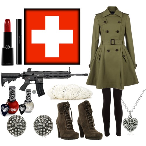 Fem!Switzerland's outfit