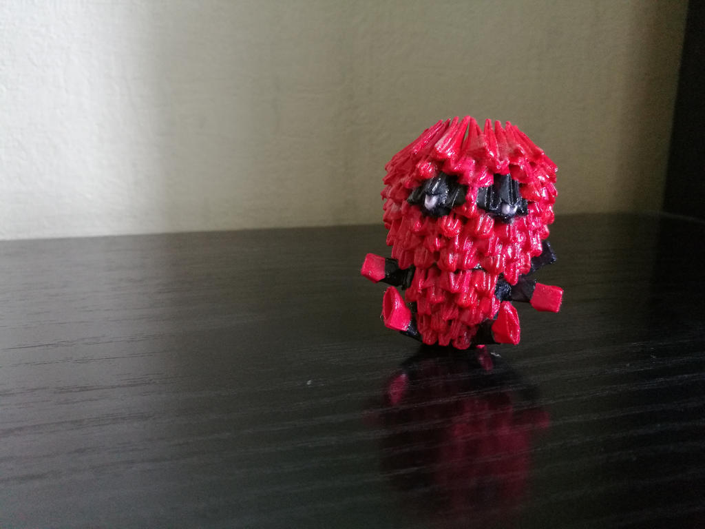 3D Origami Deadpool by Nicorigami on DeviantArt