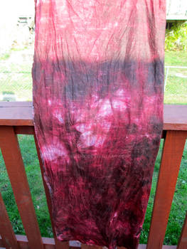 Ice-Dyed Fabric #5 - Raggiana Bird of Paradise