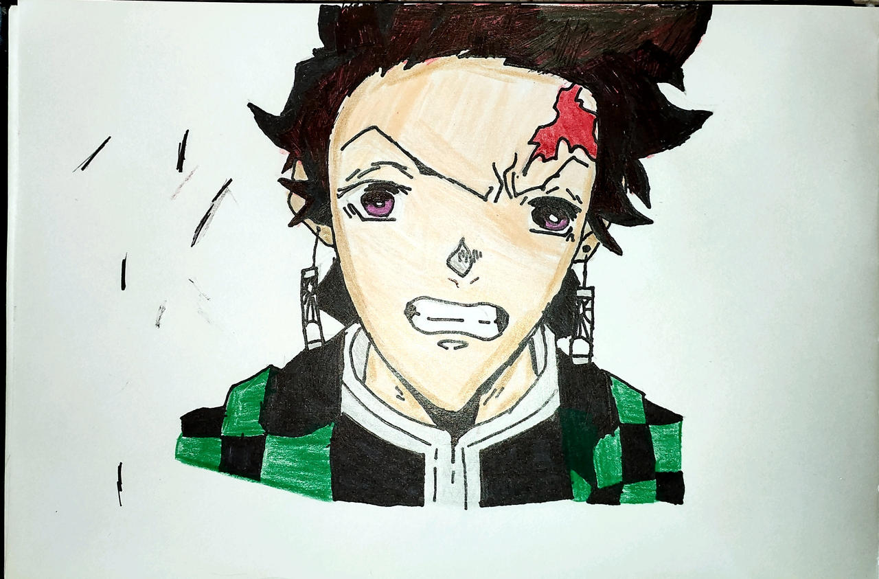 Draw Tanjiro Mini Tanjiro (Pencil and Color Drawing) by Skribbles2161 on DeviantArt