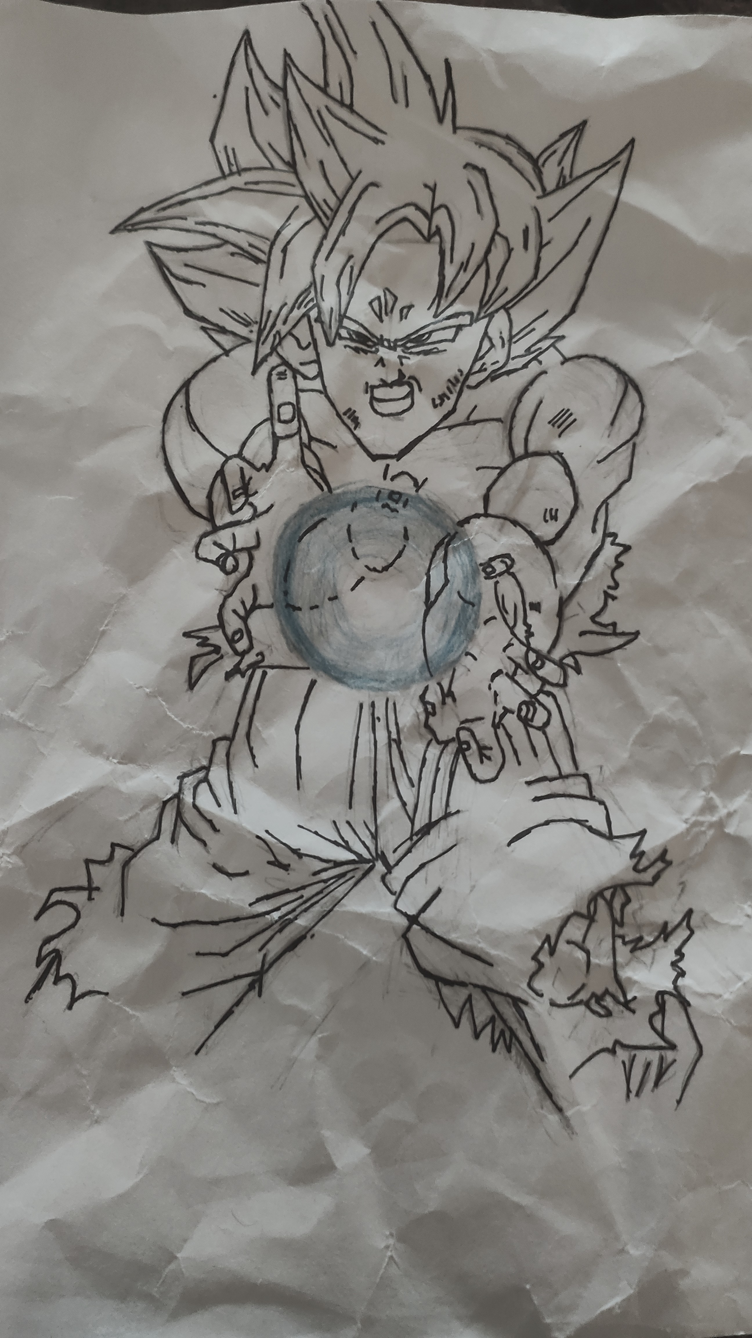 Ultra Instinct Goku - Pencils by NoonYezArt on DeviantArt