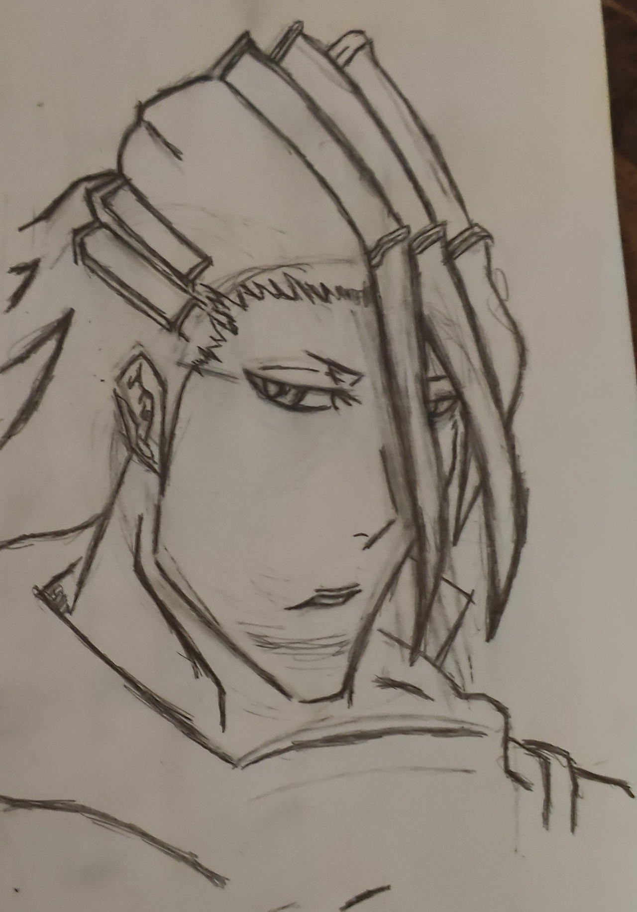 Byakuya Draw Byakuya (pencil sketch) by Skribbles2161 on DeviantArt