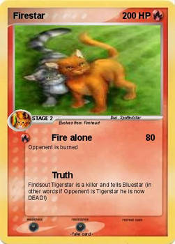 Firestar Pokemon card