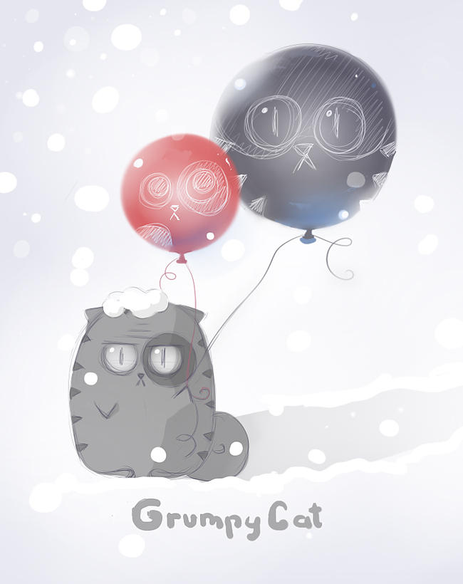Grumpy Balloon by humphreycat on DeviantArt