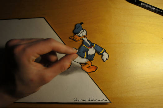 Donald duck 3D
