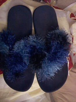 Fluffy Flip Flops