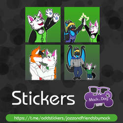 Jazz stickers