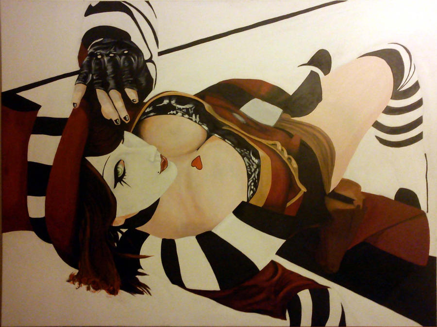 Mad Moxxi Acrylic Painting