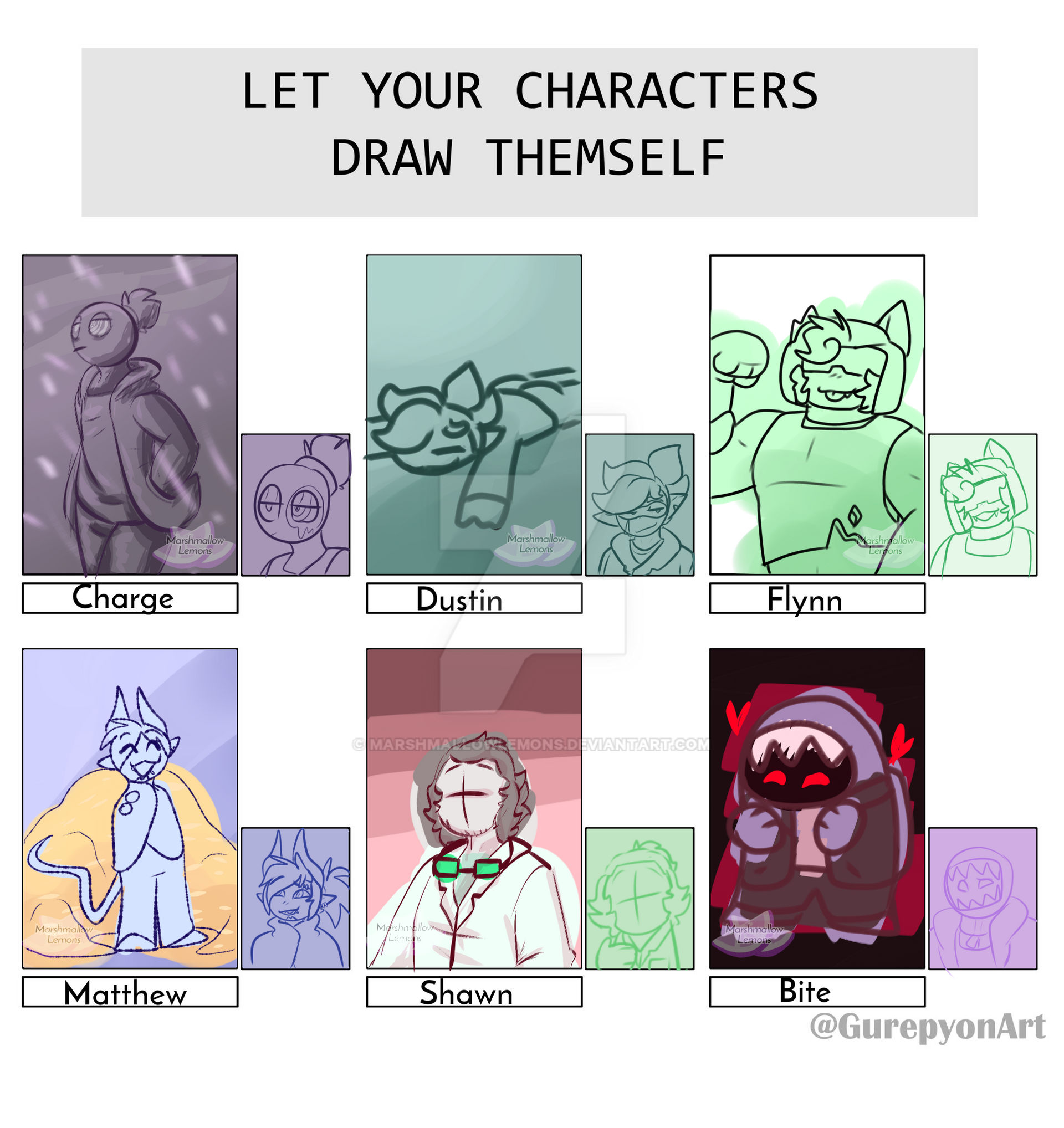 Let ur ocs draw themselves