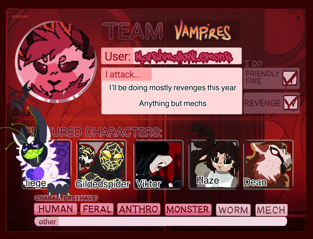 Team vamp babyyyy
