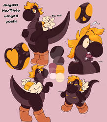 August doodle page ref