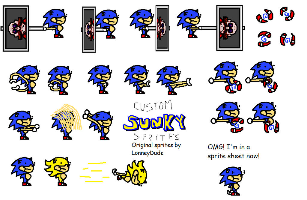 Sunky the Game Spritesheet by SuperLooneyDude on DeviantArt