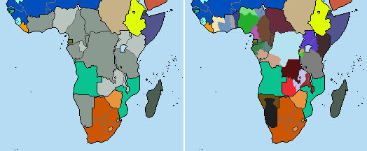 Deutsch Mittelafrika German Central Africa Breakup by SheldonOswaldLee