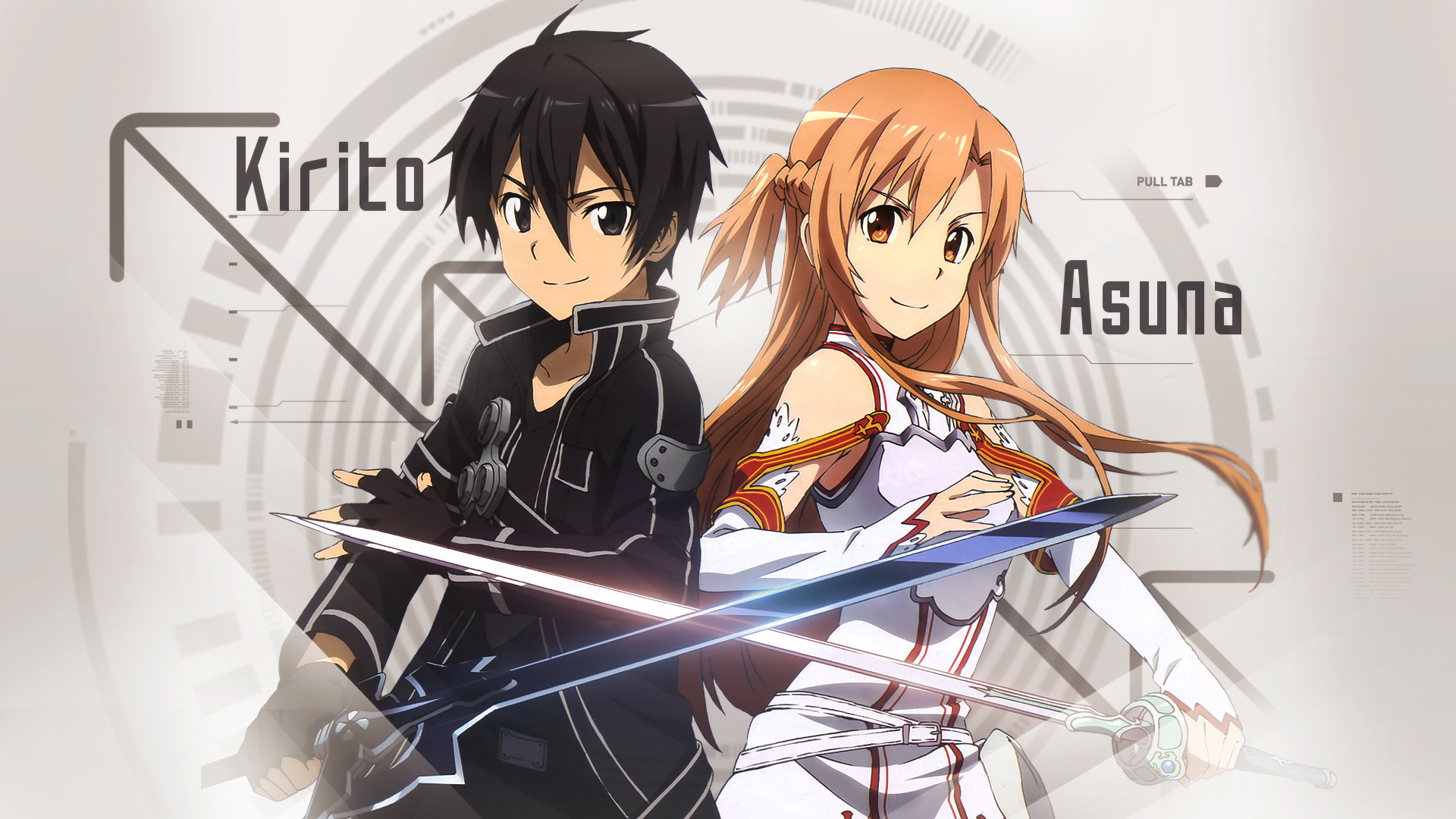 Sword Art Online Kirito And Asuna Wallpaper By Trinexz On Deviantart