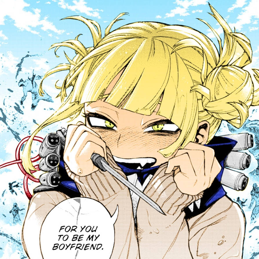 Toga Himiko Manga Panel colored by pinboards on DeviantArt