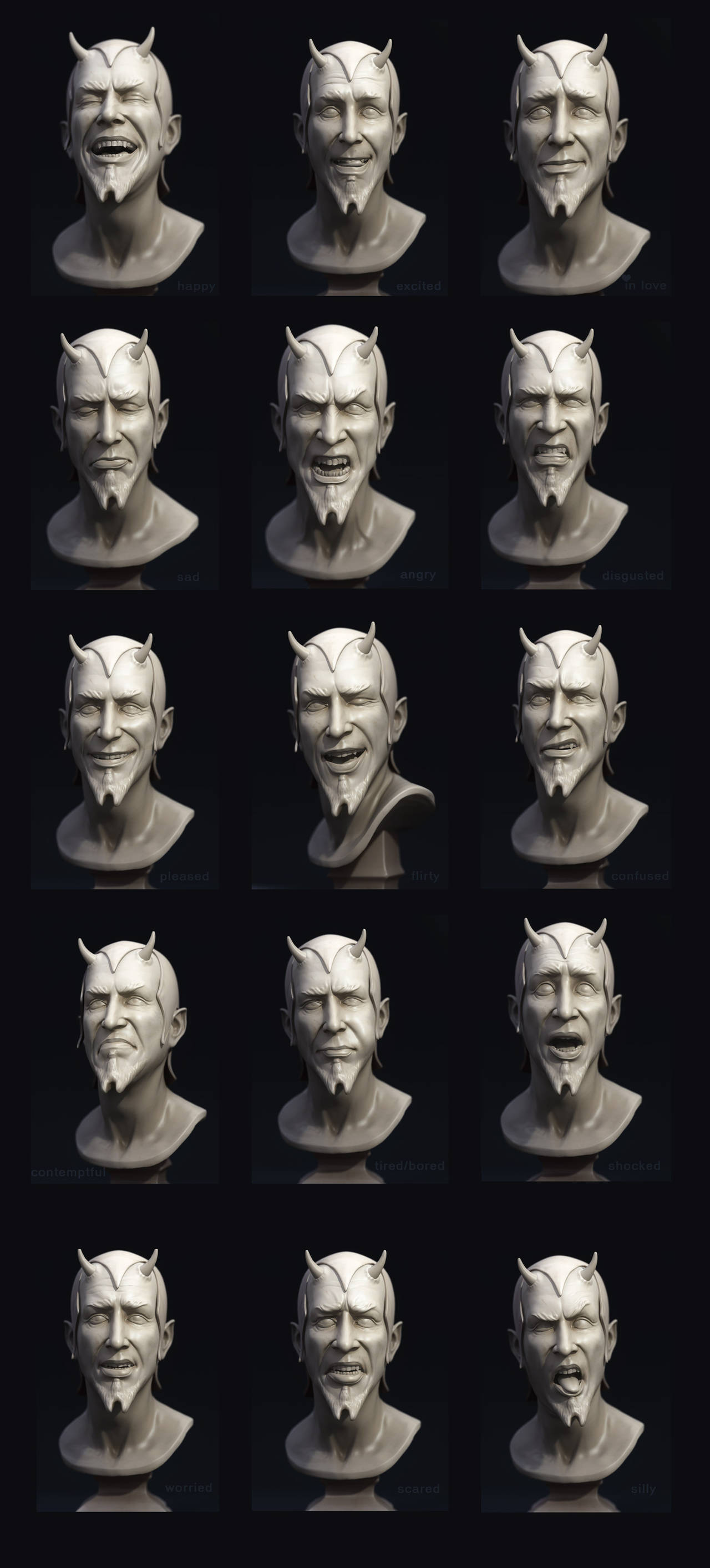 Mephistopheles - expressions by Intervain