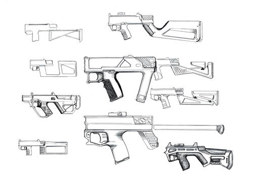 Sketches of a SMG