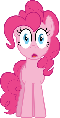 Pinkie Pie is shocked