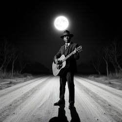 Robert Johnson, the legendary blues musician.