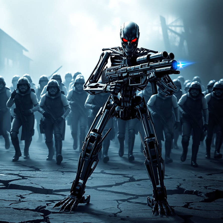 Terminator Commander Terminator, leading commander of the resistance by perseus84 on DeviantArt
