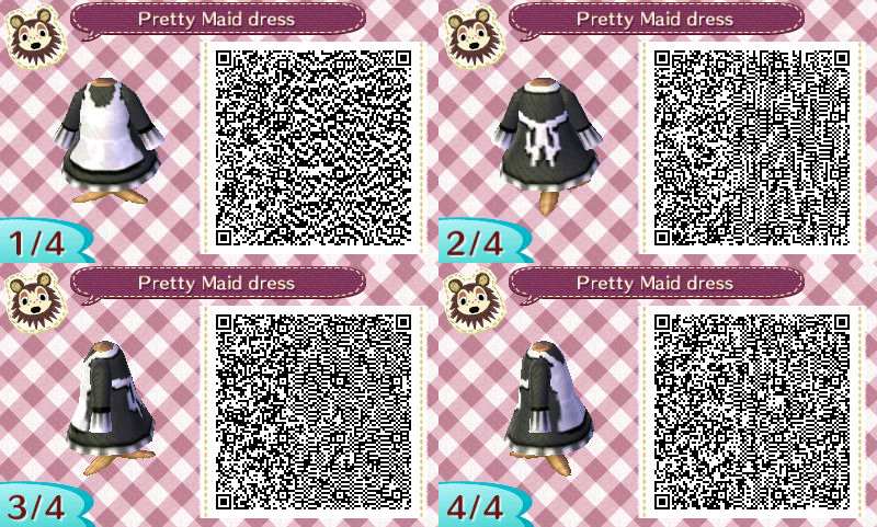 ACNL Designs :Pretty Maid dress