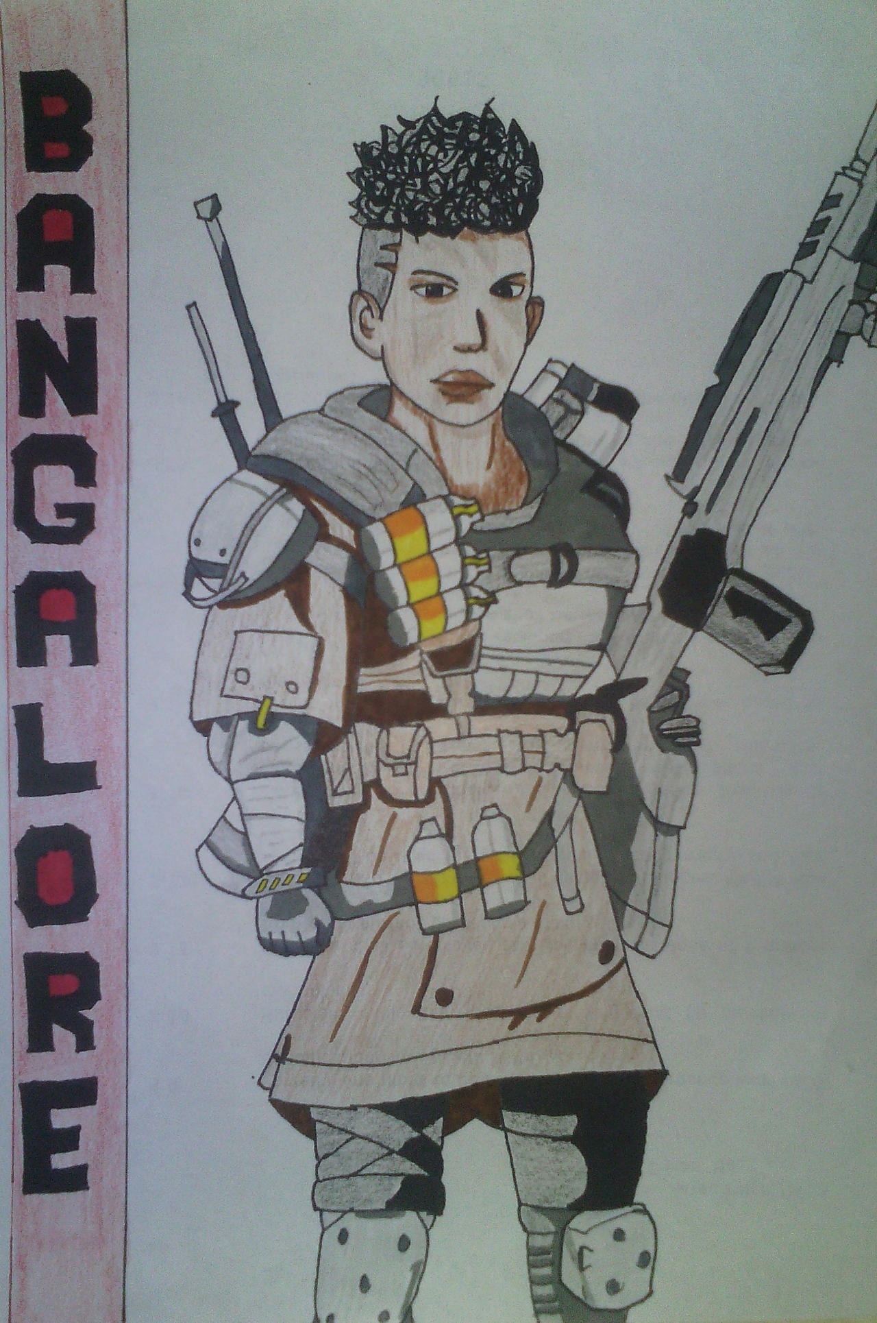 Apex Legends Bangalore By Artist Number 100 On Deviantart Apex Legends Bangalore By Artist Number 100 On Deviantart