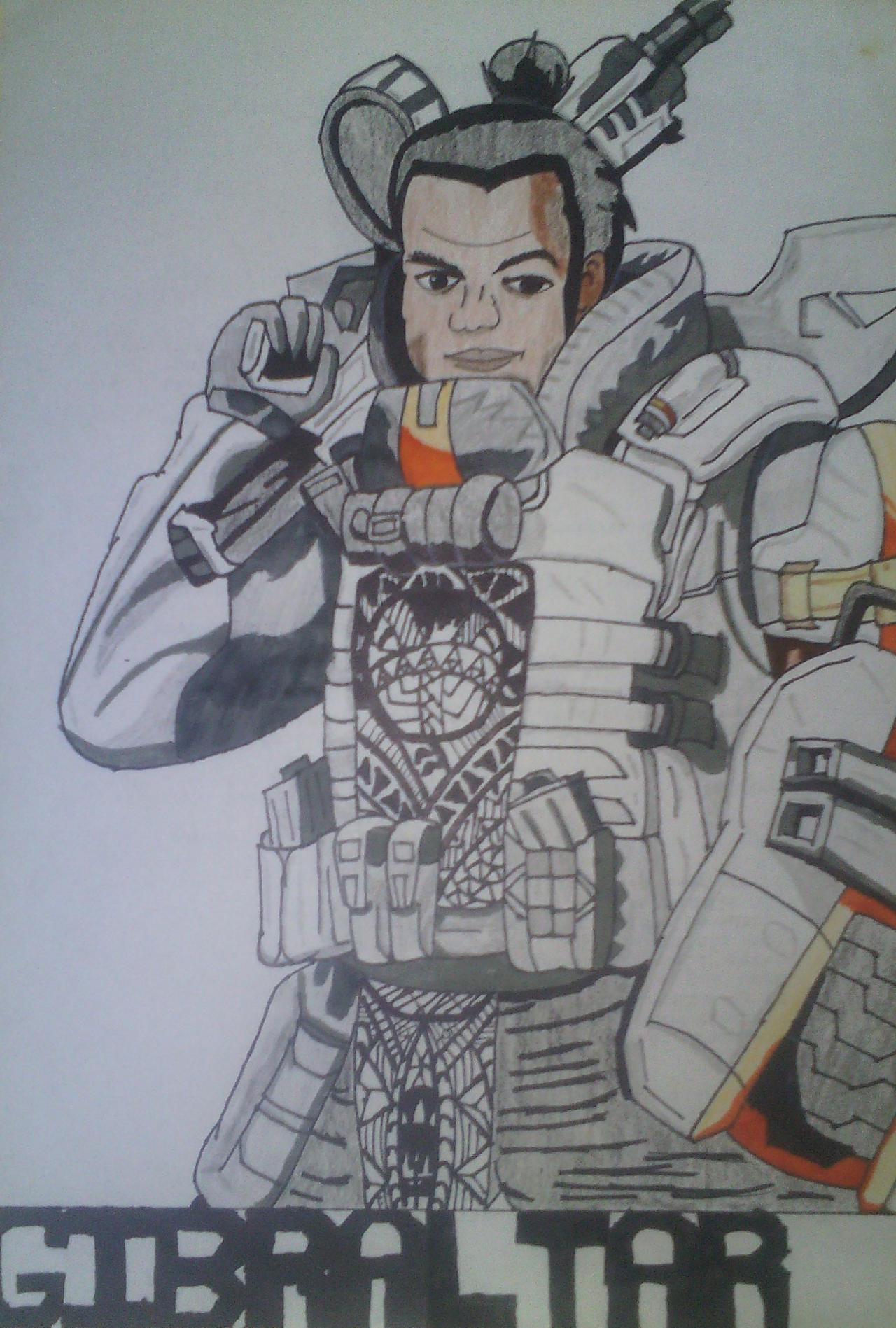 Apex Legends Gibraltar By Artist Number 100 On Deviantart Apex Legends Gibraltar By Artist Number 100 On Deviantart