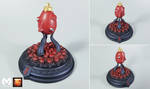 Berserk Crimson Behelit Egg of the King by LuisMonterieArt