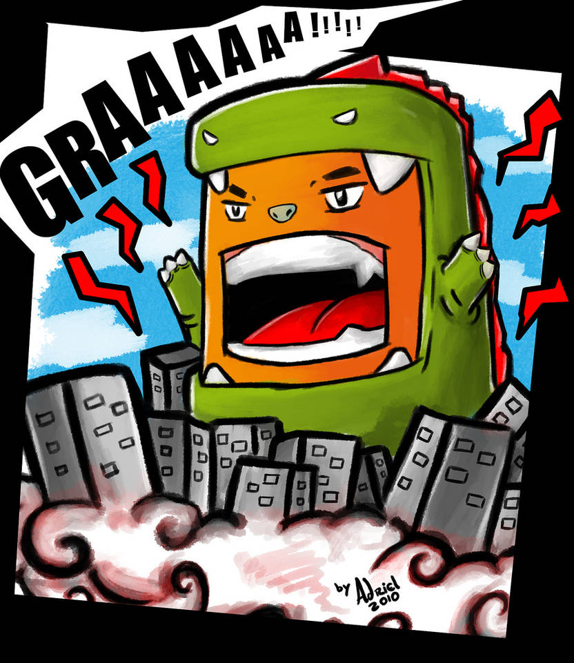 Catzilla by byadriel on DeviantArt