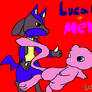 Mew and Lucario