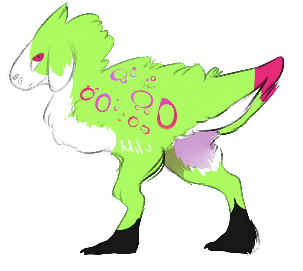 little raptor chicken creature by Miluukin on DeviantArt