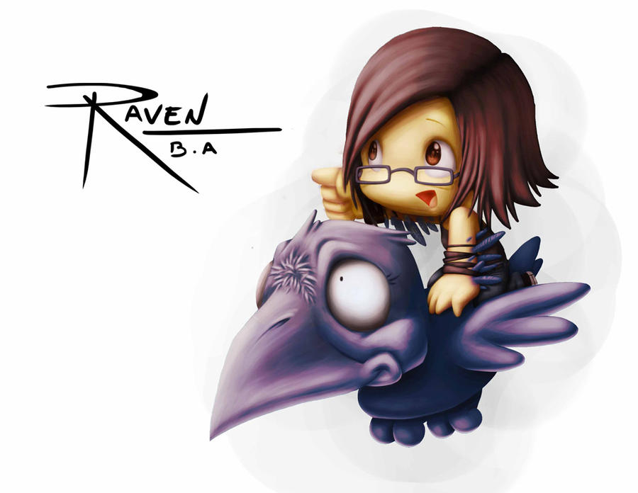 Chibi Raver Chibi Ravens by Raven-B-A on DeviantArt