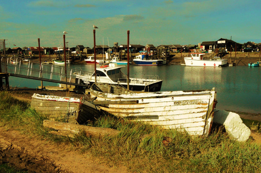 Walberswick boats - Suffolk