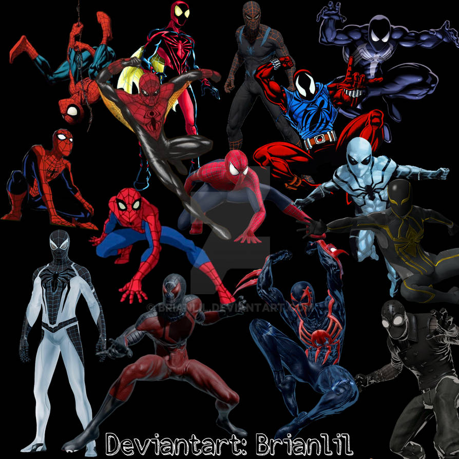 My Favorite Different Versions Of Spider-Man 1 by Brianlil on DeviantArt