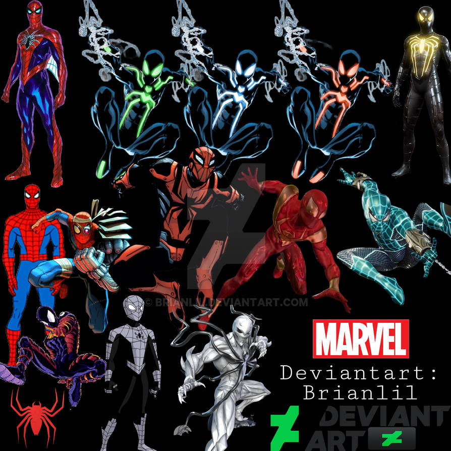 My Favorite Different Versions Of Spider-Man 3 by Brianlil on DeviantArt