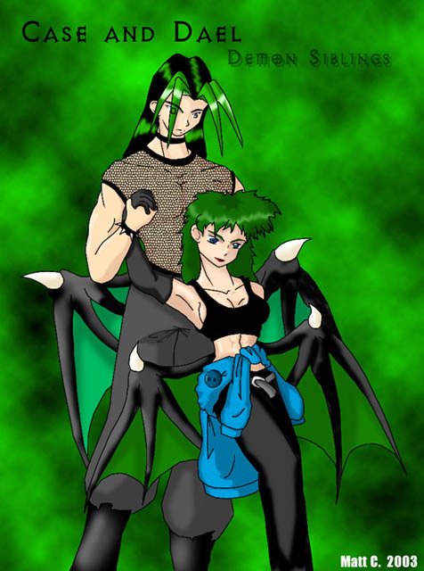 Case and Dael - Demon Siblings