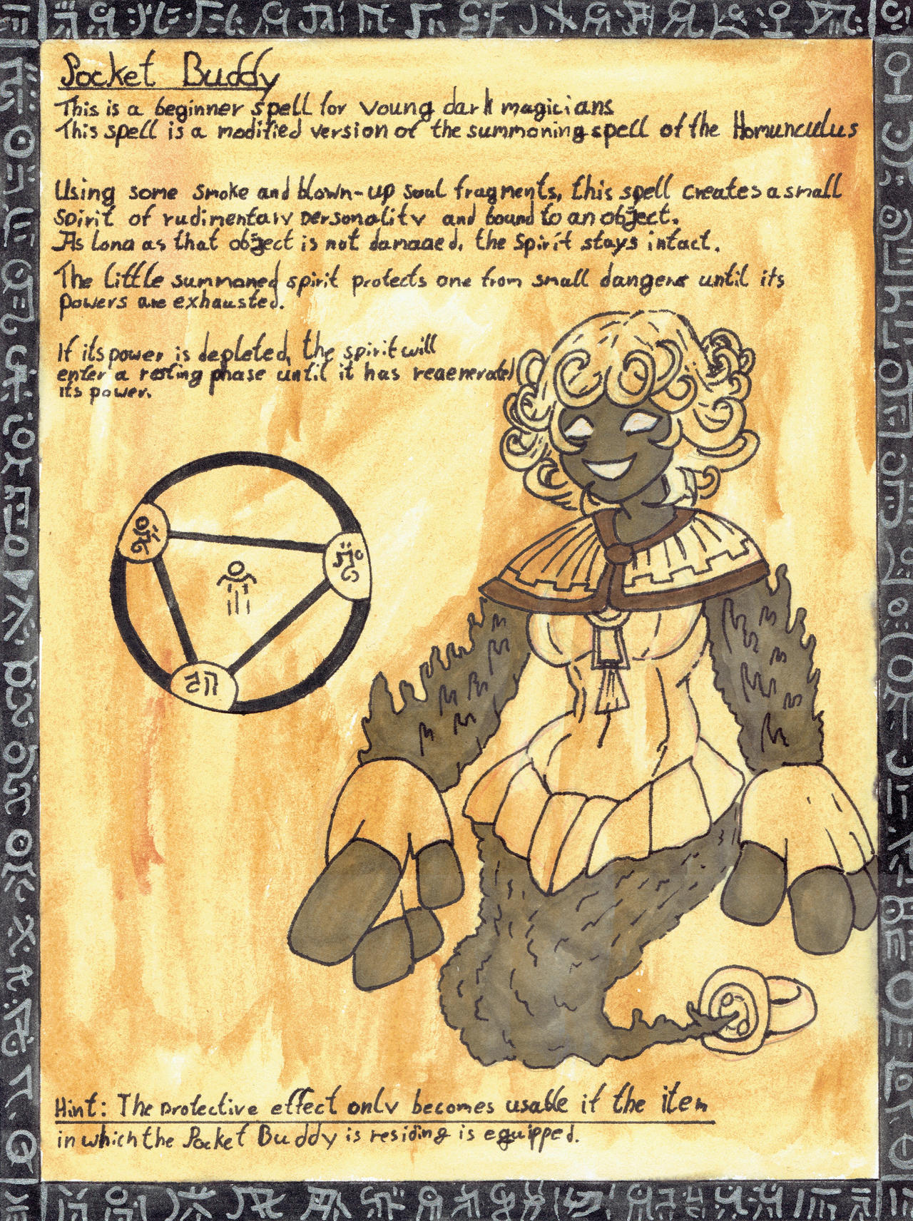 Spell Pocket Spell: Pocket Buddy by Smile7D7shadow on DeviantArt