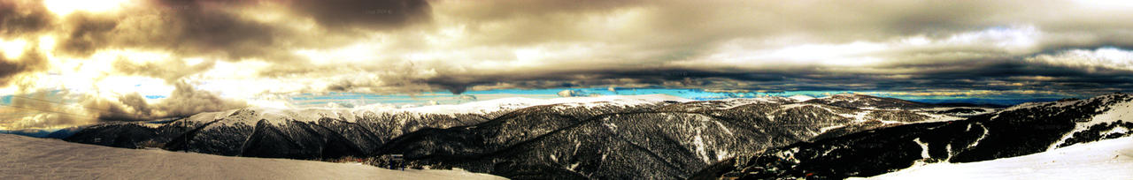 Falls Creek Summit Panorama