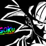 Black and White Goku