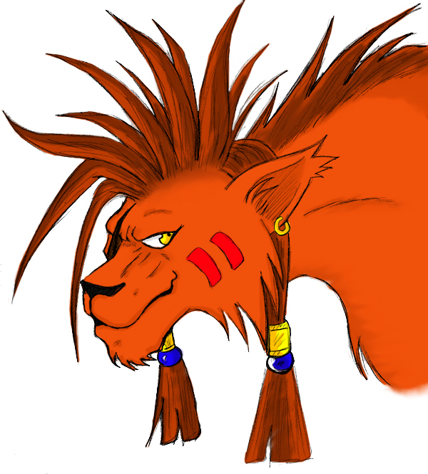 Nanaki alias Red XIII_Colored