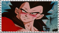 SSJ4 Vegeta stamp