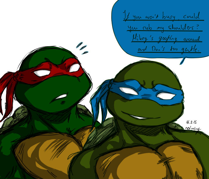 Leo X Raph Rise Leo-Raph 16-2-15 by Nei-Ning on DeviantArt