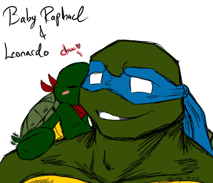 Baby Raphael - Leonardo 18-4-15 by Nei-Ning on DeviantArt