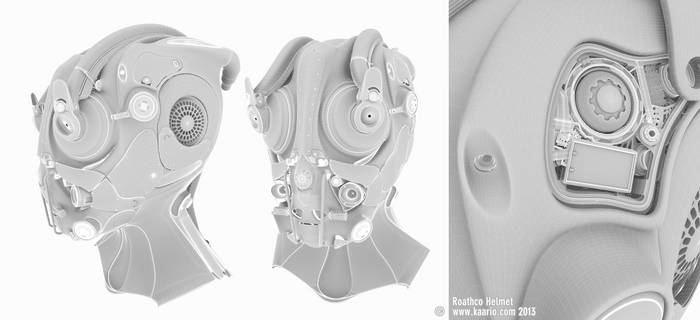 Roathco Helmet Wireframe