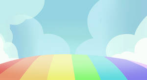 MlP Best Friends Rainbow Background FTU