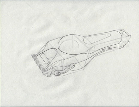 Hair Clippers Drawing At Getdrawingscom Free For Personal
