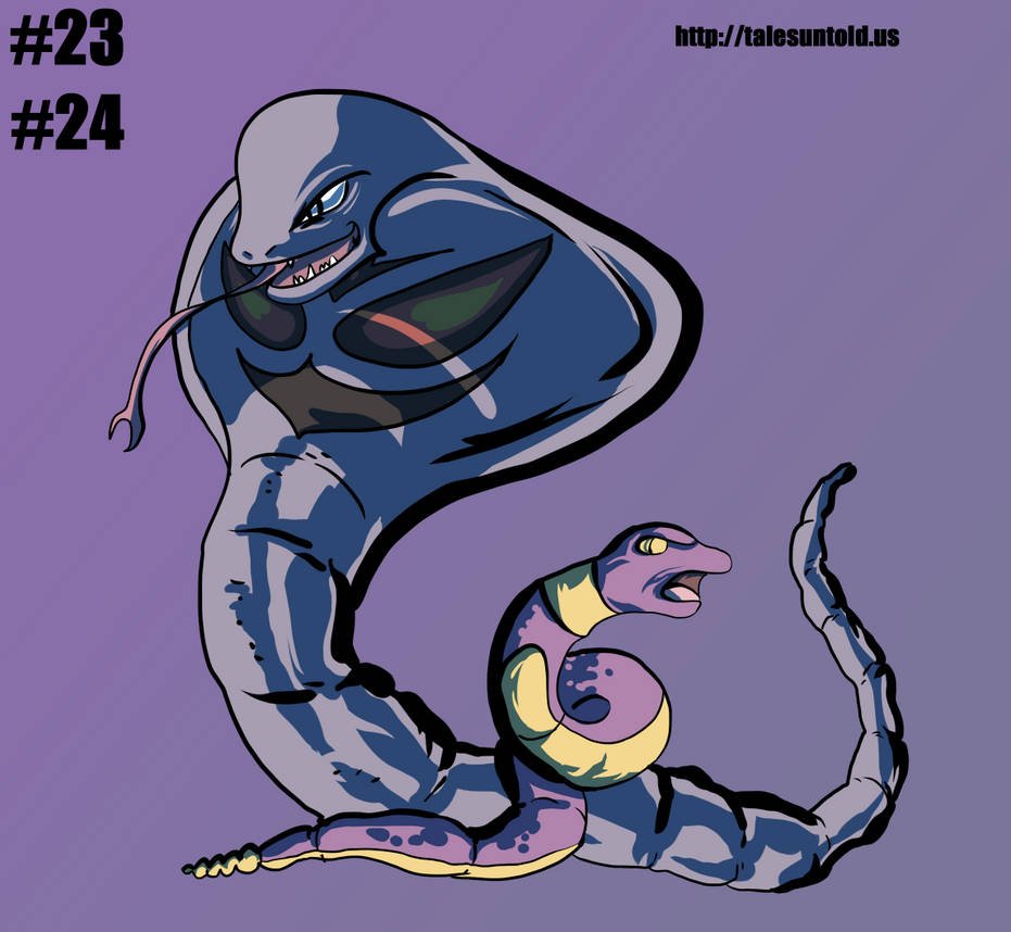 Ekans Family- Gotta Draw 'Em All #23/24 by Punished-Kom